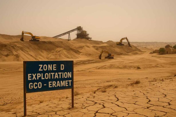sénégal, exploitation minière
